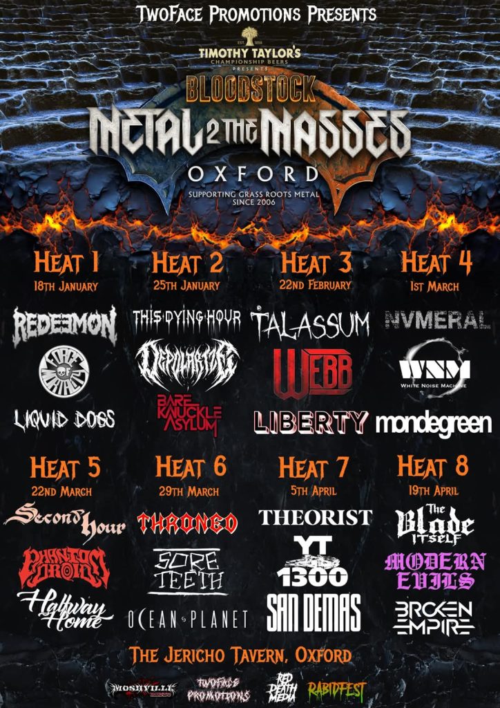 Blood Stock 2025 Metal 2 The Masses Oxford 